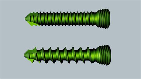 cortical and cancellous screw