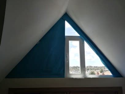 Cortina Para Ventana Triangular