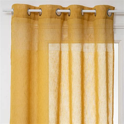 Cortinas Amarillo Ocre