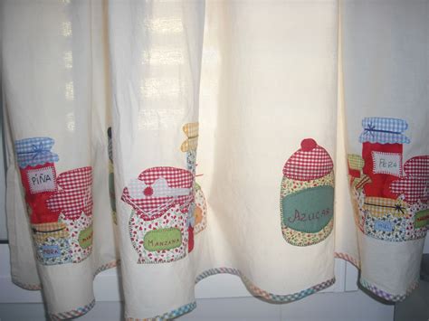 Cortinas De Patchwork Para Cocina