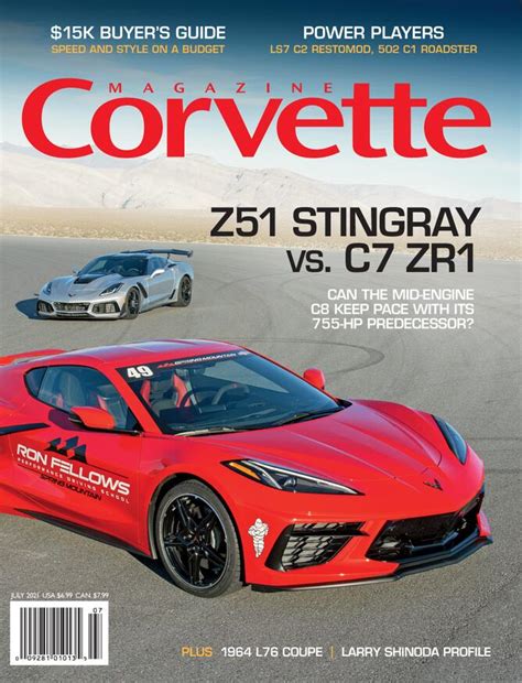 corvette magazine july 2023