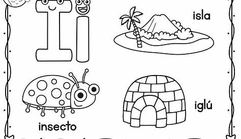 Dibujos de objetos que empiecen con la letra a para colorear - Imagui