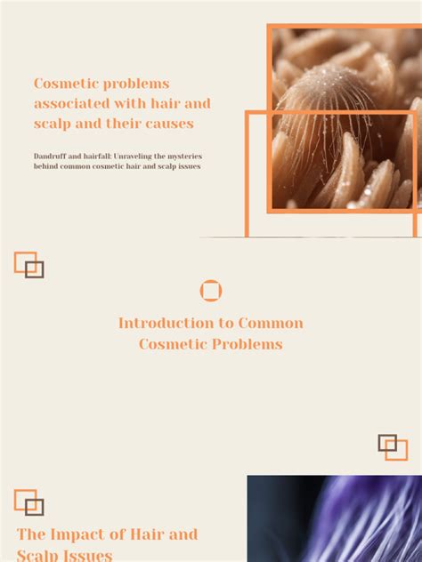 Cosmetic Problems Associated With Hair And Scalp Slideshare