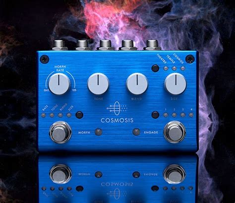 Pigtronix Cosmosis Stereo Morphing Reverb Effects Pedal Ground Zero