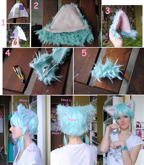 Cosplay Cat Ears Tutorial