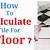 cost calculator for tile flooring