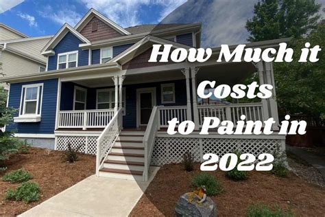 Cost Of Painting The Exterior Of A House In Canada