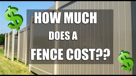cost calculator for fencing