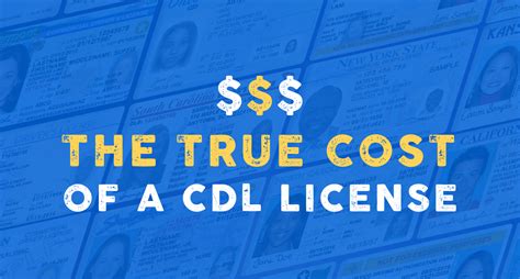 Cost Cdl License