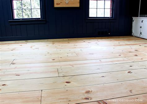 cost for refinishing antique pine floors