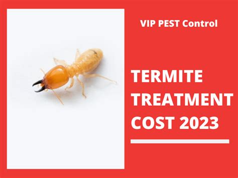 cost of annual termite treatment
