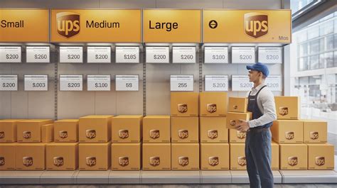 Cost Of Boxes At Ups