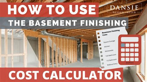 cost of finishing a basement calculator