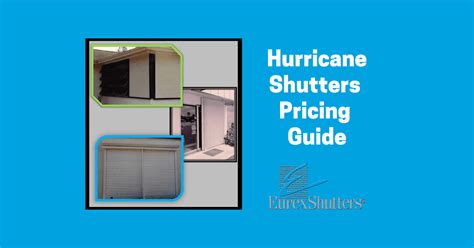 cost of hurricane shutters installed