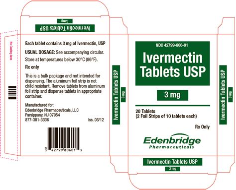 cost of ivermectin 3mg tablets