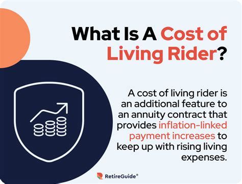 cost of living rider disadvantages
