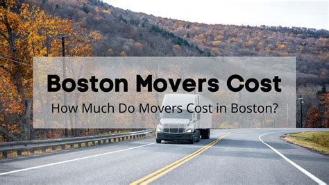 cost of movers in boston