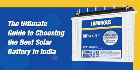 cost of solar batteries in india