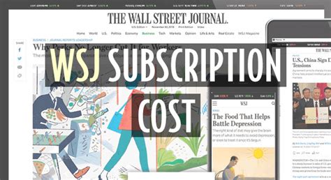 cost of wsj digital subscription