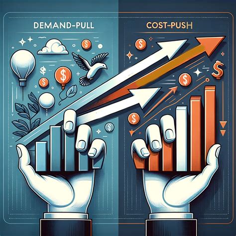 cost push vs demand pull inflation