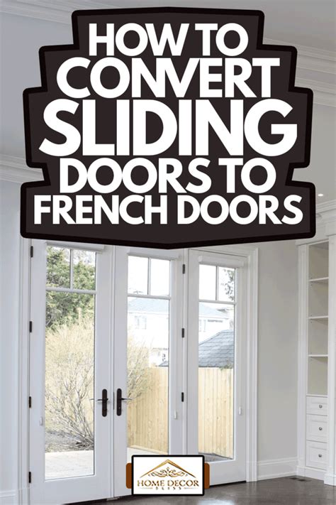 cost to convert sliding doors to french doors