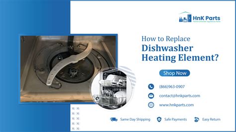 cost to replace heating element in dishwasher