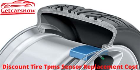 cost to replace tpms sensor discount tire