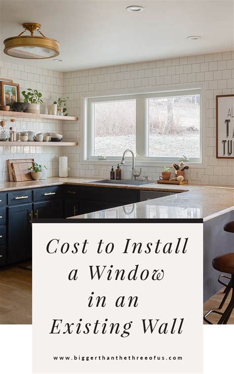 How Much Does It Cost To Cut Out a New Window in 2024?