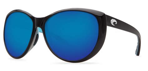 Costa Del Mar Rincon Shiny Black/Blue Prescription Sunglasses