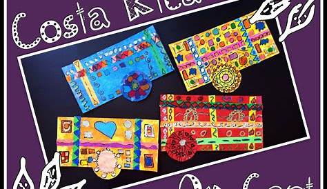 Costa Rica Cart Craft for Kids | Crafts for kids, Cultural crafts