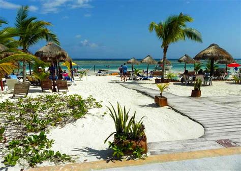 costa maya cruise port public beach