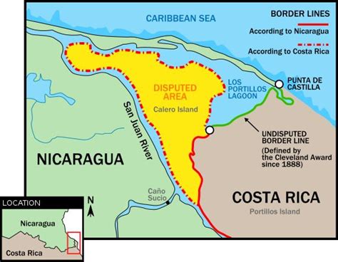 costa rica and nicaragua issue