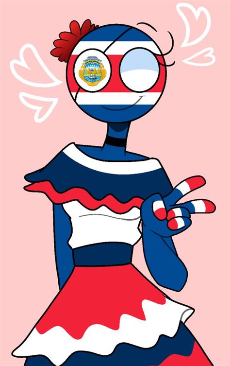 costa rica countryhumans