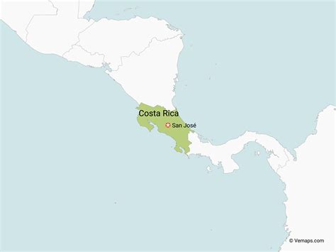 costa rica neighbouring countries