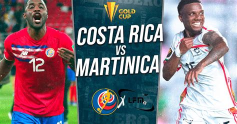 costa rica vs martinica resumen