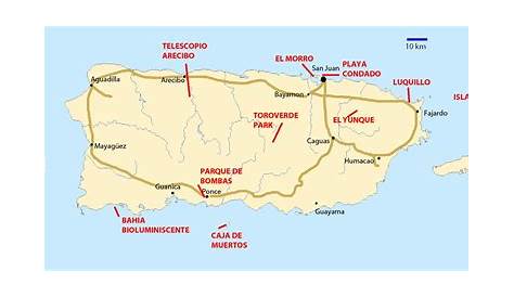 Mapas Imprimidos de Puerto Rico con Posibilidad de Descargar