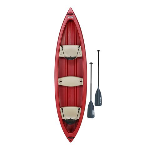 Lifetime 13ft (396cm) Kodiak 130 3 Person Canoe with 2 Paddles Costco UK