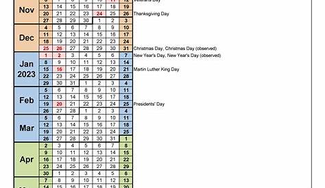 Fiscal Calendars 2024 - Free Printable PDF templates