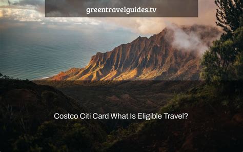 costco 3% on eligible travel