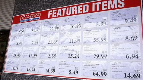 Costco Codes On Prices