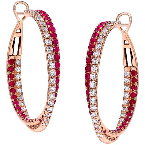 costco jewelry ruby earrings