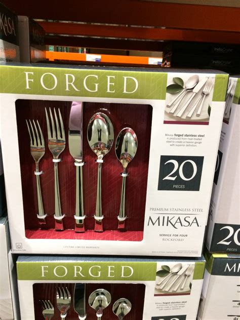 costco silverware set mikasa