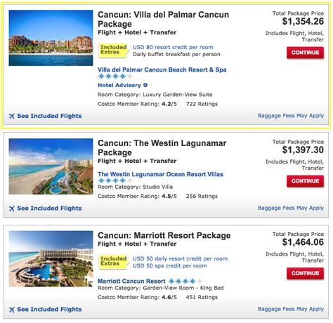 costco travel tour packages