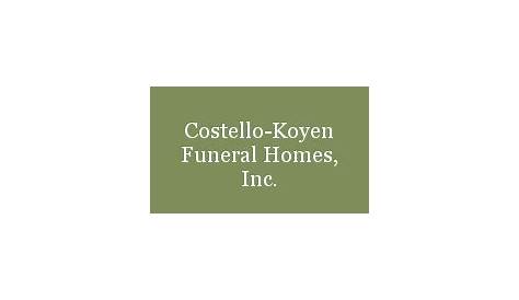 Costello-Greiner Funeral Home, Woodbridge Township funeral directors