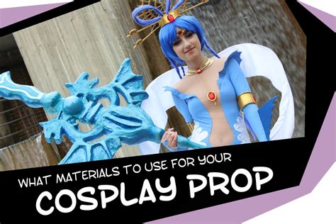 Costume Props Materials