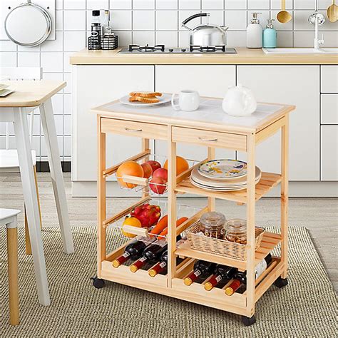 Costway Kitchen Storage Trolley