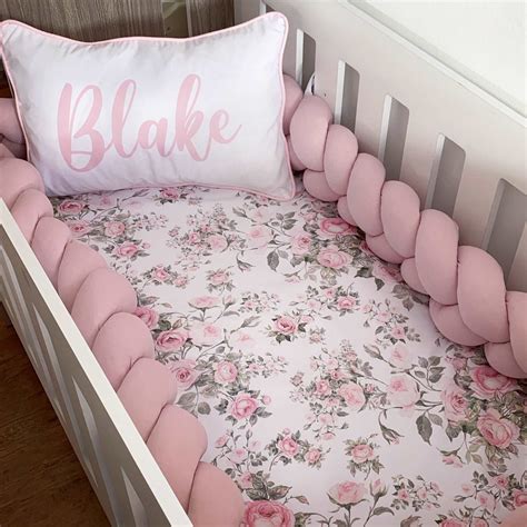 Cot Bedding Pink