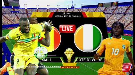 cote d'ivoire vs mali en direct