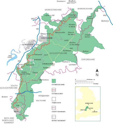 Cotswold Aonb Interactive Map