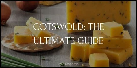 Cotswold Cheese Uses